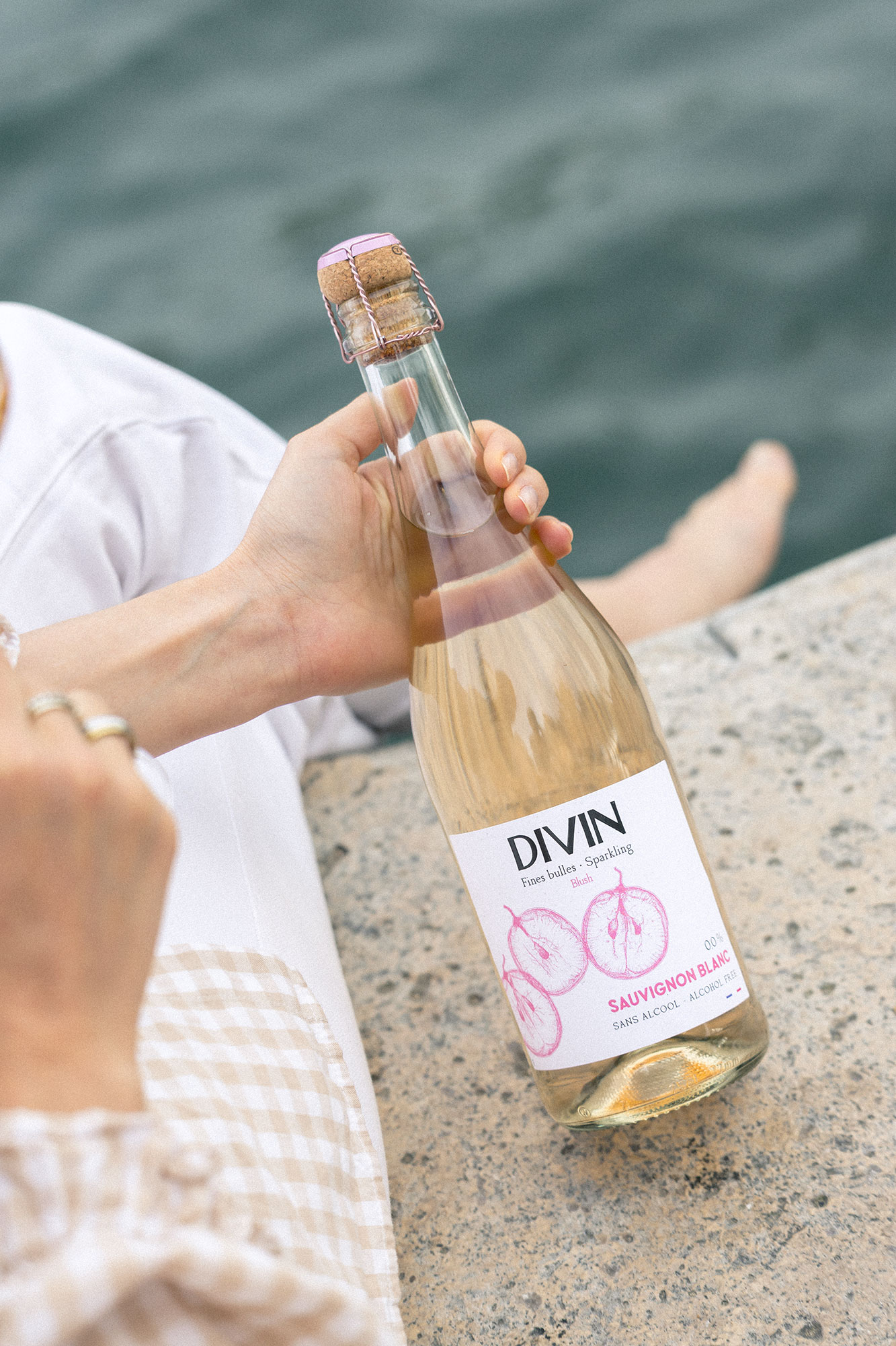 Sauvignon Blanc Blush Effervescent Divin Origine Seine 1